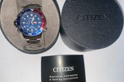 Citizen Men watches Citizen diver Promaster Aqualand eco drive with stainless steel bracelet