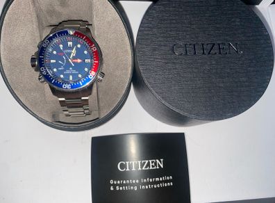 Citizen Men watches Citizen diver Promaster Aqualand eco drive with stainless steel bracelet