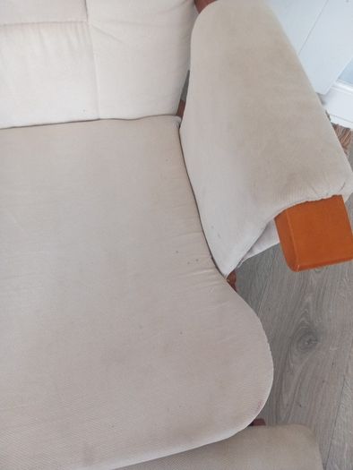 babylo nursery chair and footstool