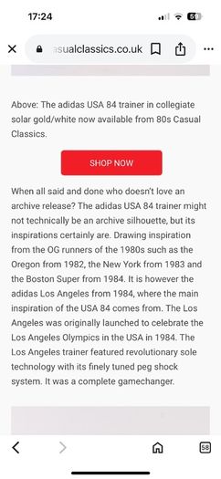 Adidas USA 84