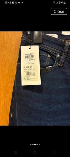Jack& jones bootcut jeans. New never worn 34w /32l . Can post 6e