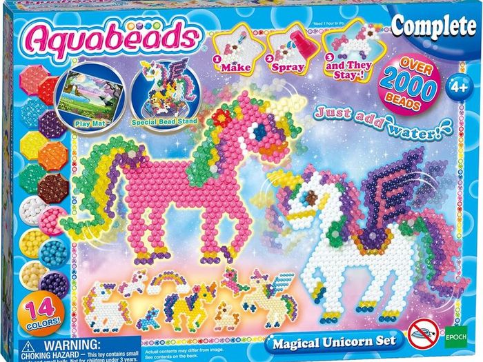 New:  Aquabeads Magical Unicorn set