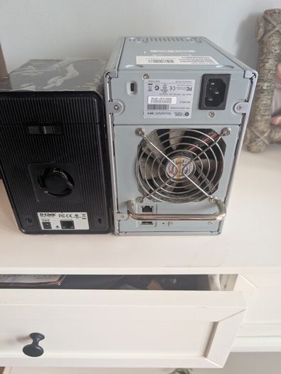 2x NAS Units (ReadyNAS NV+ & D-Link DNS-320)