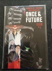 Once and future #1 first print comic