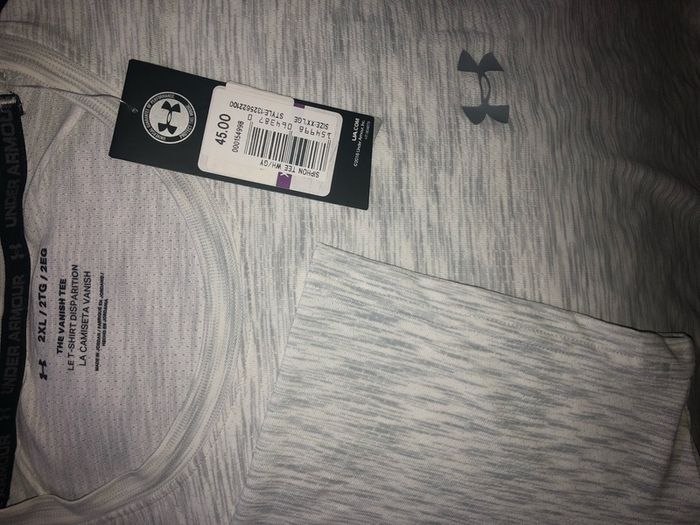 Under armour means running t-shirt size XXL brand new