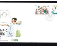1992 Ireland Olympic Games Barcelona Commemorative Stamps An Post First Day Cover (FDC)