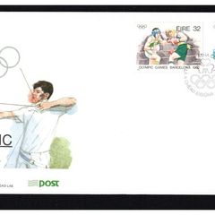 1992 Ireland Olympic Games Barcelona Commemorative Stamps An Post First Day Cover (FDC)