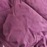 Primark Plum Purple Hooded Puffer Jacket Coat Size L Image 4