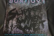 Bon Jovi Slippery when Wet lp Irish press
