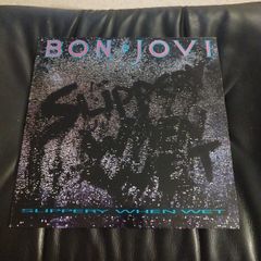 Bon Jovi Slippery when Wet lp Irish press