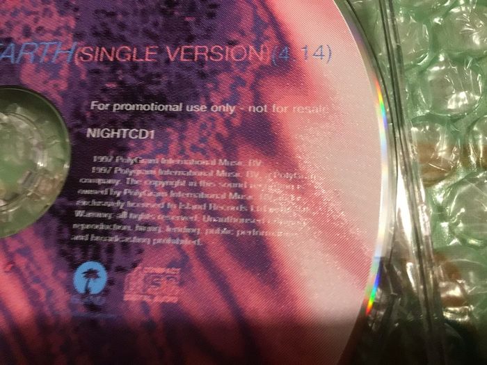 Last Night on Earth U2 -Promo CD-Single Promo Copy