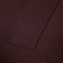 Chocolate Brown Oversized Batwing Sleeve Ribbed Knit Slouchy Wool Cashmere Jumper 14-16UK/42-44EU Image 3