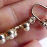 Vintage Earrings feature gold-tone screwback closures adorned with faux pearls and rhinestones Image 4