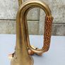 Vintage Brass Military Bugle Image 2