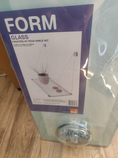 Glass shelf