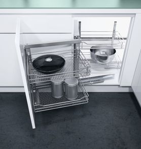 Swing out corner storage left hand, Germany produced