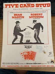 Five Card Stud sheet music