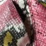 Savida Pink Animal Print Pleather A Line Knee Length Skirt /pockets L Uk  16 Including Post Image 9