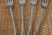 4 EPNS dessert forks