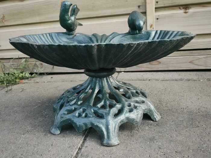 Cast Iron Bird Bath