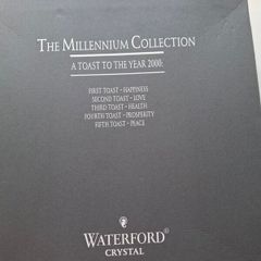 Waterford Crystal Millennium Flutes Peace