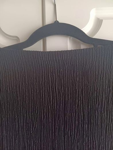 Dunnes Stores Boat Neck Black Top