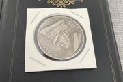 1935 German 5 ReichMark coin showing the head of Adolf Hitler