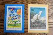 France Stamp philately 2.80 Calendar post 1995 1st semester Egret issue