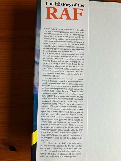 History book: 'The History of the RAF'