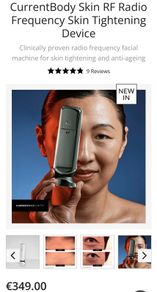 Brand new CurrentBody Skin RF Radio Frequency Skin Tightening Device Clinically proven radio frequency facial machine for skin tightening and anti-ageing