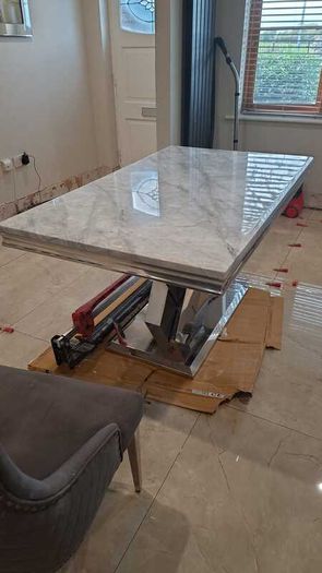 Marble table