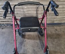 Lightweight Foldable walking aid rollator