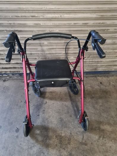 Lightweight Foldable walking aid rollator