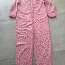 Ladies pink Onesie. Size small Image 4