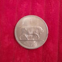 Unc - 1968 Ireland Shilling, "1s-Scilling"