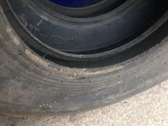7.50 x 16 used tyres x 2
