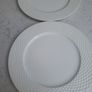 2  Extra Large White PAGNOSSIN  President Dinner Plates Treviso Image 5