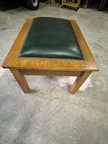 Padded wooden bench Seat - 6 available