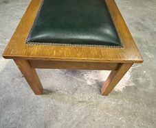 Padded wooden bench Seat - 6 available