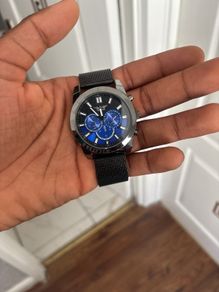Softech watch (black and blue)