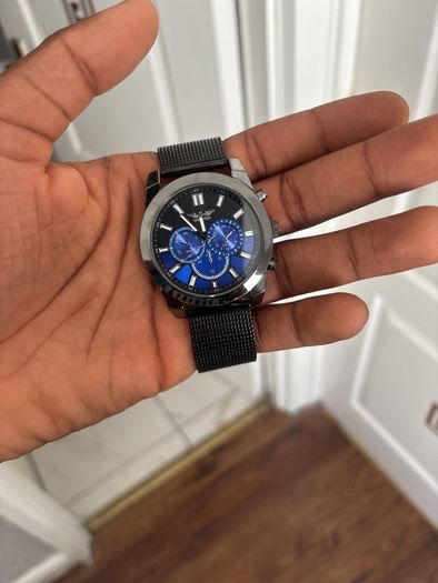 Softech watch (black and blue)