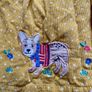 JoJo Maman Bebe Corded Embroidered Dungarees (2-3Y) Image 3