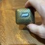 retro brass snuff box Image 4