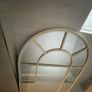 Arch Mirror with distressed metal frame - indoors or outdoors Image 5