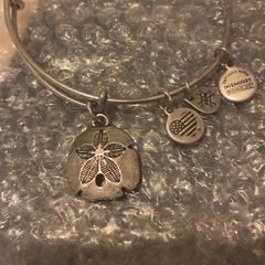 Alex&Ani sand dollar bangle bracelet