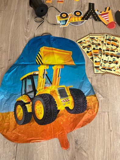 Construction theme party accessories
