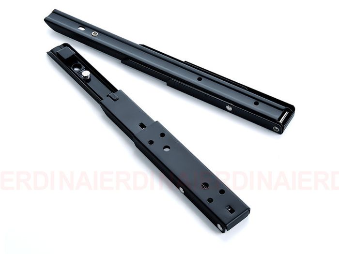 BRAND NEW Black 10inch 2PCS Stainless Steel Folding Triangle Bracket