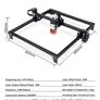 80W Laser Engraving Machine, Wood Leather Cutter Metal Glass Engraver CNC 3D Laser Printer with FAC/Wifi/10W Optical Output Image 2