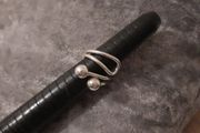 unusual sterling silver ring