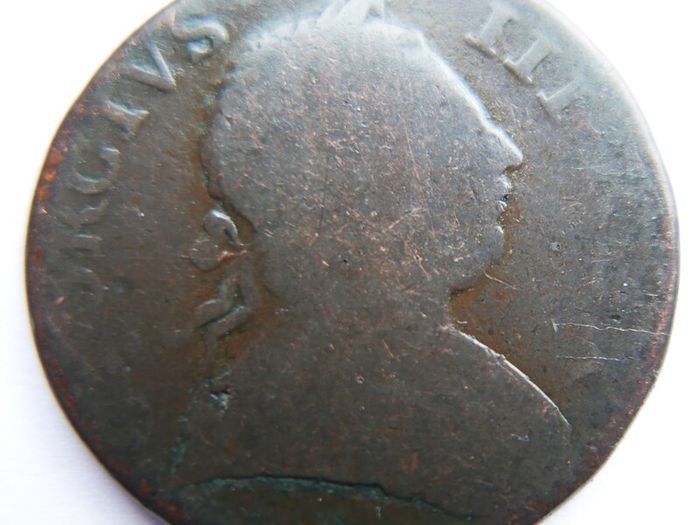 1773 Halfpenny - George III